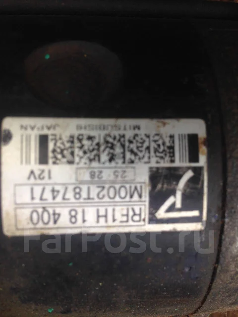 ������� R2 / RF / RFT Suzuki Escudo. Mazda Bongo M002T87471. RF1H18400 ����