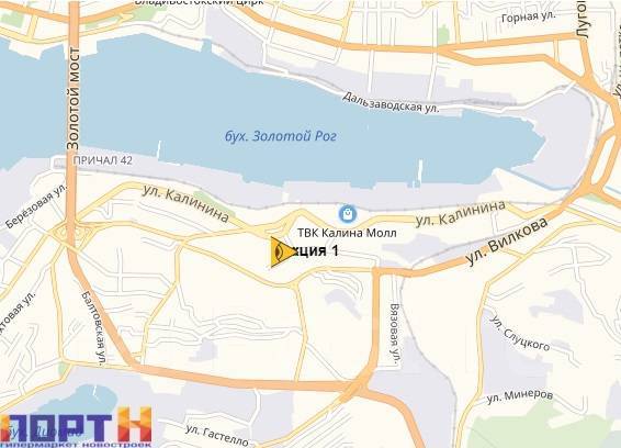 Чуркина во владивостоке карта