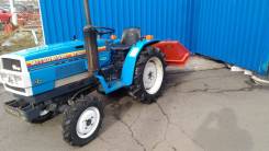 Mitsubishi MT1601D. Трактор Mitsubishi MT 1601D с ковшом, 16 л.с.