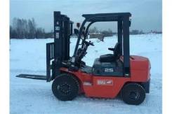 Bull. Вилочный погрузчик BULL FD25CE, 2 500 кг., Дизельный