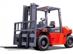 Bull. Вилочный погрузчик BULL FD100JE, 10 000 кг., Дизельный