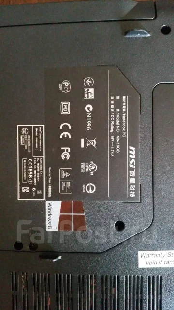 MSI CX61. 15.6", 3 230����, ��� 8 ��, ���� 750���, WiFi: 1, Bluetooth: 1, ����������� �� 2��. ����