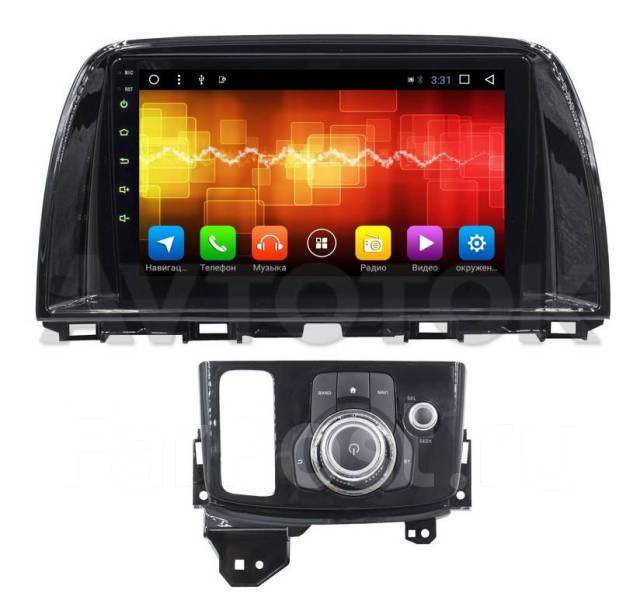 Магнитола Mazda CX-5 Android (с контроллером штатного джойстика ...