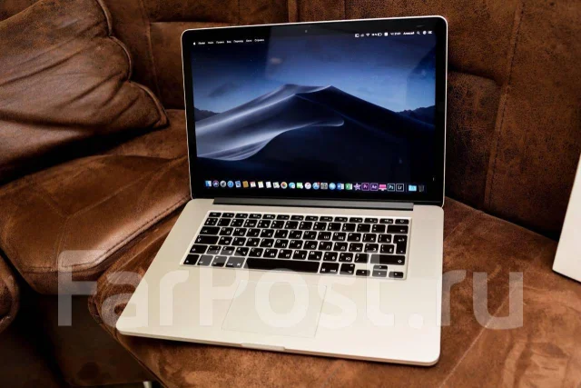 Apple MacBook Pro 15 2015 Mid. 15", 2,2����, ��� 16 ��, ���� 250���, WiFi: 1, Bluetooth: 1, ����������� �� 10��. ����