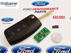 Ключ зажигания, смарт-ключ. Ford Focus, CB4, DA3, DB Ford Galaxy, CD340 Ford Fiesta, CBK Ford Mondeo, B4Y, B5Y, BWY Двигатели: AODA, AODB, AODE, ASDA...