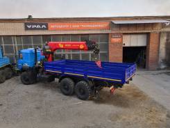 Урал 4320. Бортовой грузовой автомобиль УРАЛ М 4320-4972-80Е5 с КМУ ИТ-180., 6 650 куб. см., 9 000 кг., 6x6. Под заказ