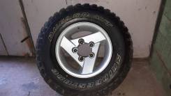 Bridgestone Dueler M/T D673. Грязь MT, 2011 год, 5 %, 4 шт