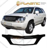 Дефлектор капота. Toyota Harrier, ACU10, ACU10W, ACU15, ACU15W, MCU10, MCU10W, MCU15, MCU15W, SXU10, SXU10W, SXU15, SXU15W Lexus RX300, MCU10, MCU15 Д...