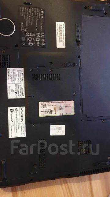 Acer Aspire 5920G. 15.4", 2,2����, ��� 3072 ��, ���� 250���, WiFi: 1, Bluetooth: 1 ����