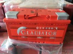 Аккумулятор Gladiator 110 а/ч, 960A (6СТ- 110L), ЕВРО во Владивостоке Tungstone. 100 А.ч., Обратная (левое), производство Россия
