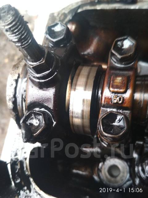 Головка блока цилиндров на Тойоту. Двигатель 3E. (в разбор) купить во ...