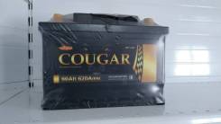 Аккумулятор Cougar 60 Ач (обр) низкий в Абакане Cougar. 60 А.ч., Обратная (левое), производство Россия