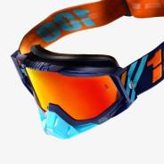 Кроссовые мото очки 100% Racecraft Calculus Navy / Mirror Red Lens во Владивостоке Очки.