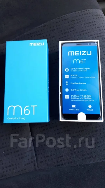 Meizu M6T. �����, ������, 3G, 4G LTE, Dual-SIM, ����������, NFC ����