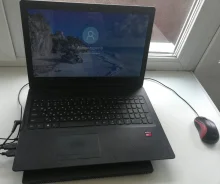 Lenovo IdeaPad 110-15ACL. 15.6", 2,2����, ��� 4 ��, ���� 500���, WiFi, Bluetooth, ����������� �� 2��. ����