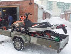 Arctic Cat M 800. исправен, есть птс, с пробегом