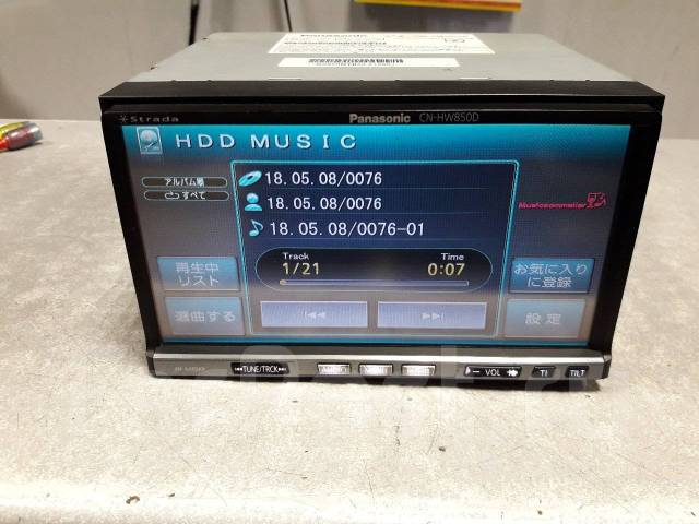 PanasonicストラーダHDDカーナビCN-HW850D - カーナビ、テレビ