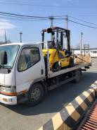 Mitsubishi Fuso Canter. Эвакуатор, сдвижная платформа, 4 200 куб. см., 3 000 кг., 4x2