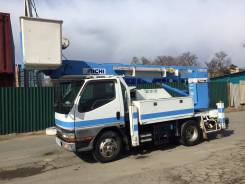 Mitsubishi Fuso Canter. Автовышка Mitsubishi Canter 1996 год Aichi SH145, 4 600 куб. см., 15,00 м.