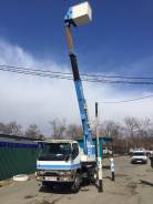 Mitsubishi Fuso Canter. Автовышка Mitsubishi Canter 1996 год Aichi SH145, 4 600 куб. см., 15,00 м.