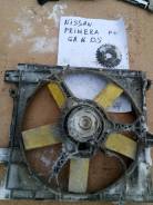 Вентилятор охлаждения радиатора. Nissan Primera, P10E Двигатели: CD20, GA16DE, GA16DS, SR20DE, SR20DI