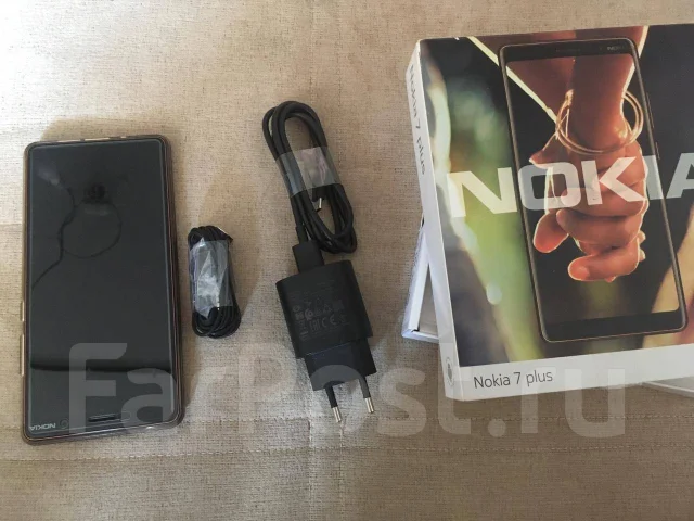 Nokia 7 Plus. �/�, ������, 4G LTE, Dual-SIM, ����������, NFC ����