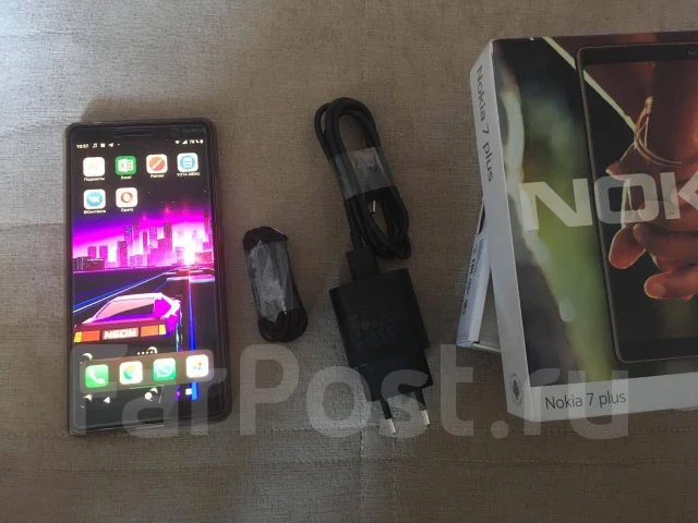Nokia 7 Plus. �/�, ������, 4G LTE, Dual-SIM, ����������, NFC ����
