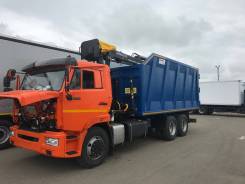 Майкопский машиностроительный завод Майман-110S. Ломовоз КамАЗ-65115-3094-50 (Евро-5), кузов 30 куб., Майман-110S, 11 000 кг., 6x4