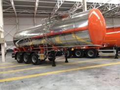 Сеспель SF3B30. Полуприцеп-цистерна SF3B30 (964872. термос 150мм, нержавейка)
