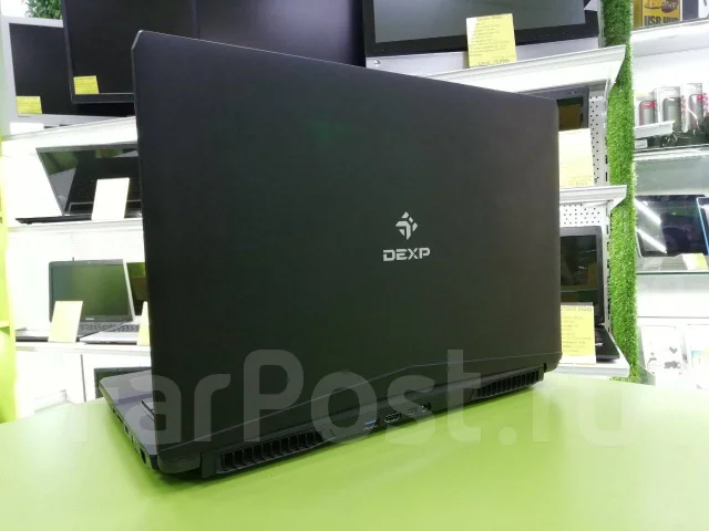 DEXP Achilles G103. 15.6", 2,9����, ��� 12 ��, ���� 1 000���, WiFi: 1, Bluetooth: 1, ����������� �� 2��. ����