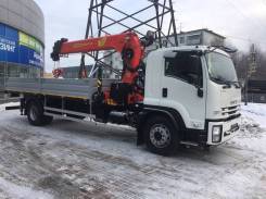 Инман ИМ 150. Манипулятор Инман IT-150 7тонн борт 7,2 м на шасси Исузу FVR34 18тонн, 7 790 куб. см., 9 000 кг., 4x2
