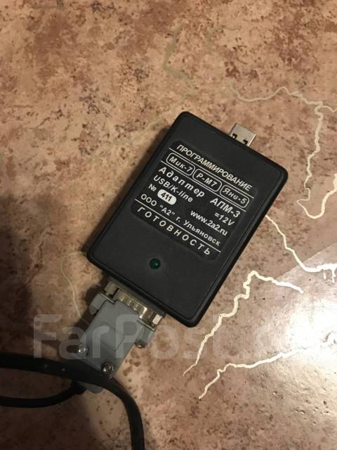 Сканер АПМ-3 адаптер для диагностики ЭСУД УАЗ, ВАЗ, ГАЗ, б/у, в наличии ...
