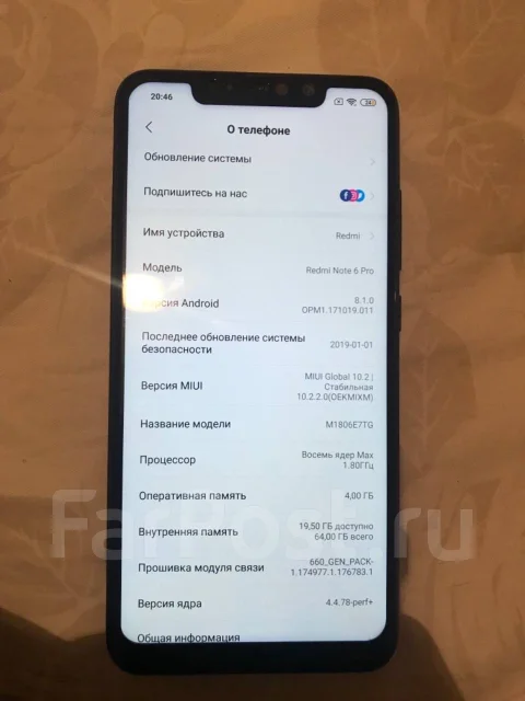 Xiaomi Redmi Note 6 Pro. �����, ������, 4G LTE ����