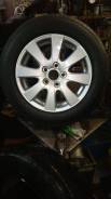 Продаю литой диск на Камри R16(5x114,3)с резиной 215/60/16. 6.5x16" 5x114.30 ET50