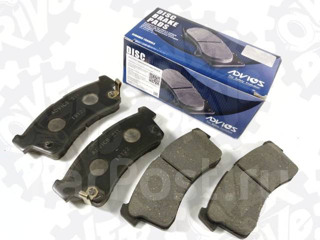Колодки тормозные передние Advics SN211P Япония Honda FIT GK3 13 ...
