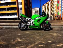 Kawasaki Ninja ZX-6R. 600 куб. см., исправен, птс, с пробегом