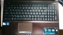 Asus K53E. 15.6", 2,3����, ��� 2048 ��, ���� 500���, WiFi: 1, ����������� �� 6��. ����