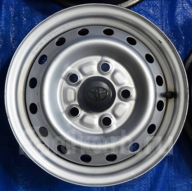 Оригинальные штампованные диски Toyota R13 5J 114,3x5. 4 шт. Отправка ...