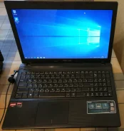 Asus X55U. 15.6", 1,0����, ��� 2048 ��, ���� 297���, WiFi, Bluetooth, ����������� �� 3��.