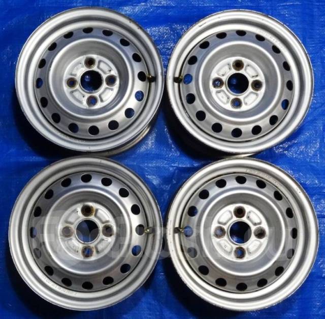 Оригинальные штампованные диски Toyota R13 5.0J 100x4. 4 шт. Отправка ...