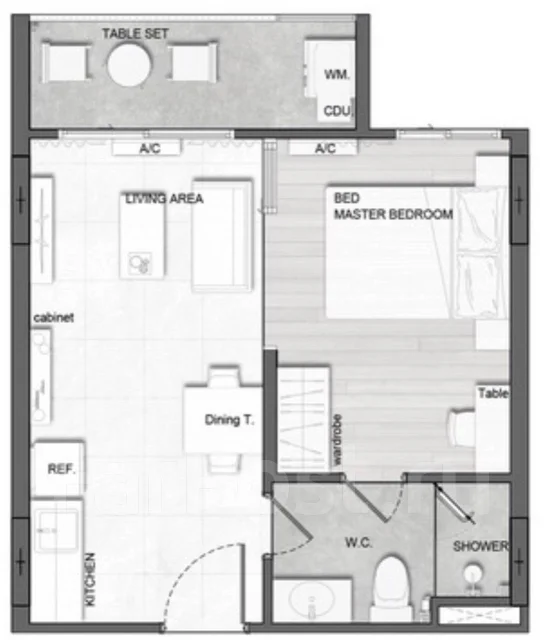 Продается уютная квартира в The Title Residencies Naiyang Beach. Цена ...