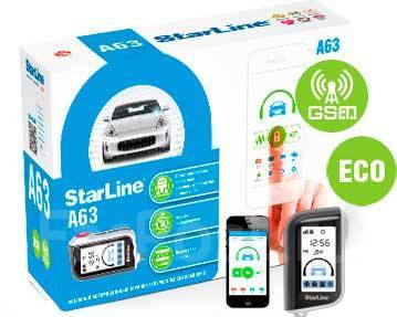 Автосигнализация StarLine A63 Старлайн, новый, в наличии. Цена: 9 150 ...