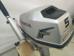 Honda. 5,00 л.с., 4-тактный, бензиновый, нога S (381 мм), 2015 год