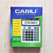 Калькулятор Casili DM-1200V. Большой дисплей. Новый! во Владивостоке Калькуляторы.