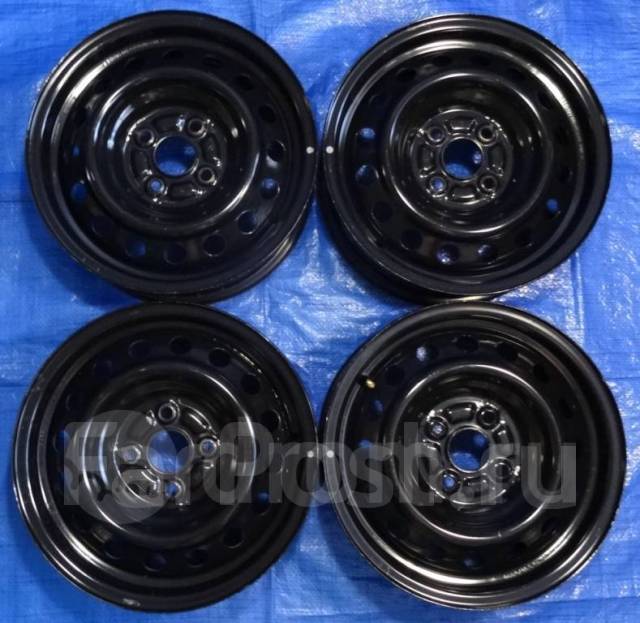Оригинальные штампованные диски Toyota R14 6,0J 100x4. 4 шт. Отправка ...