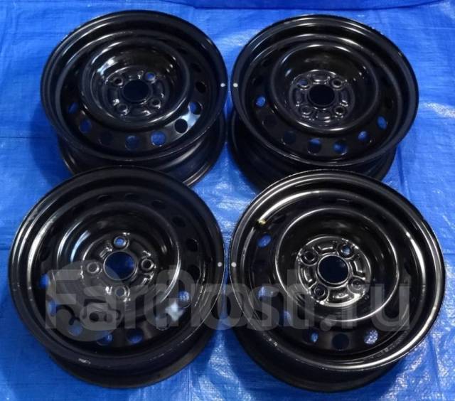 Оригинальные штампованные диски Toyota R14 6,0J 100x4. 4 шт. Отправка ...
