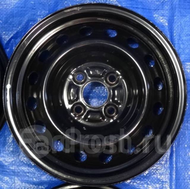Оригинальные штампованные диски Toyota R14 6,0J 100x4. 4 шт. Отправка ...