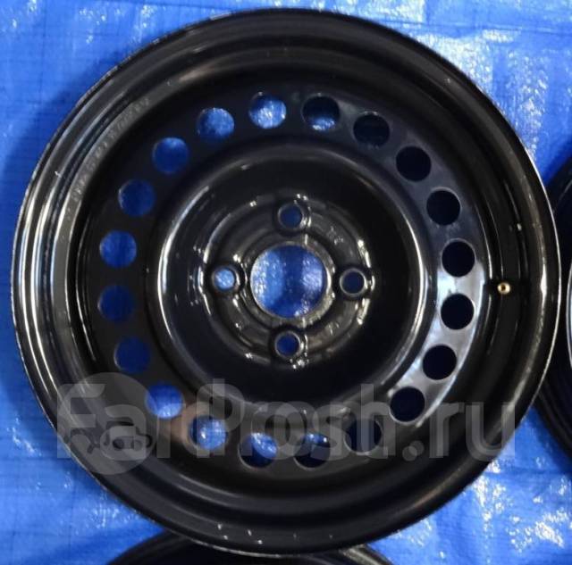 Оригинальные штампованные диски Toyota R15 5.5J 100x4. 4 шт. Отправка ...