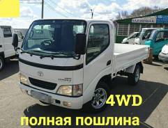 Toyota ToyoAce. 4WD, борт 1,5 тонны, 3 000 куб. см., 1 500 кг., 4x4