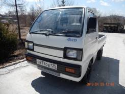 Suzuki Carry Truck. Продается отличный полноприводный грузовичек!, 600 куб. см., 500 кг., 4x4